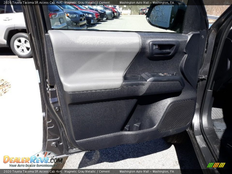 2020 Toyota Tacoma SR Access Cab 4x4 Magnetic Gray Metallic / Cement Photo #25