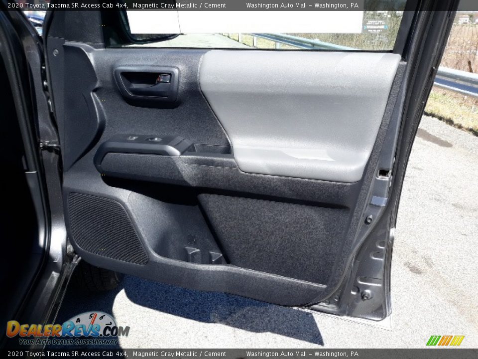 2020 Toyota Tacoma SR Access Cab 4x4 Magnetic Gray Metallic / Cement Photo #32