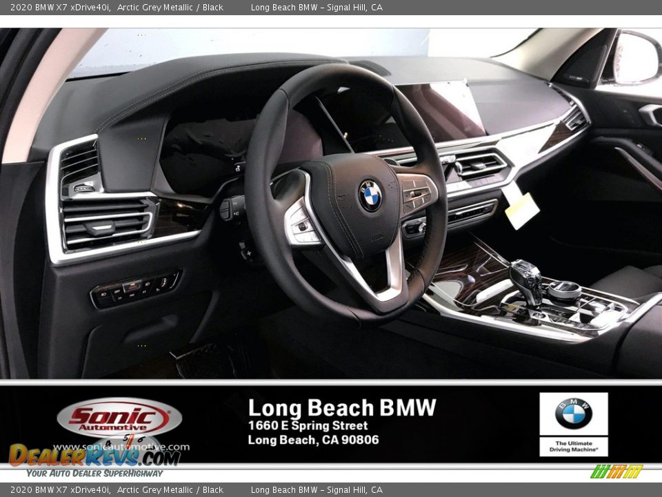 2020 BMW X7 xDrive40i Arctic Grey Metallic / Black Photo #4