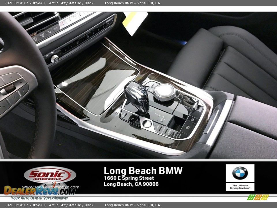 2020 BMW X7 xDrive40i Arctic Grey Metallic / Black Photo #6