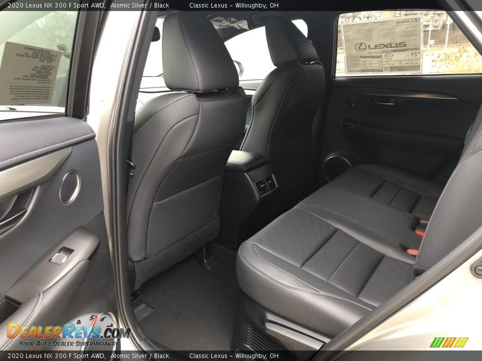 Rear Seat of 2020 Lexus NX 300 F Sport AWD Photo #3