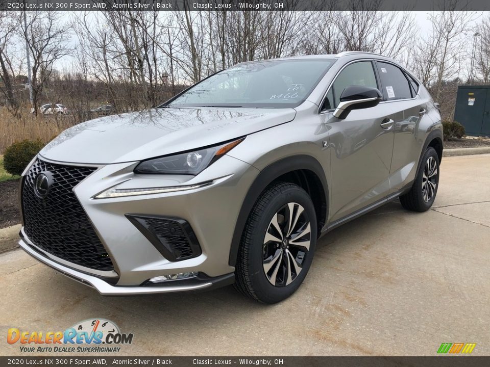 2020 Lexus NX 300 F Sport AWD Atomic Silver / Black Photo #1