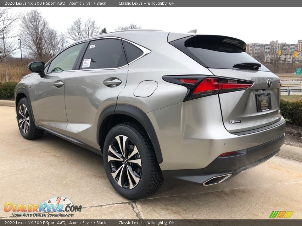 2020 Lexus NX 300 F Sport AWD Atomic Silver / Black Photo #4