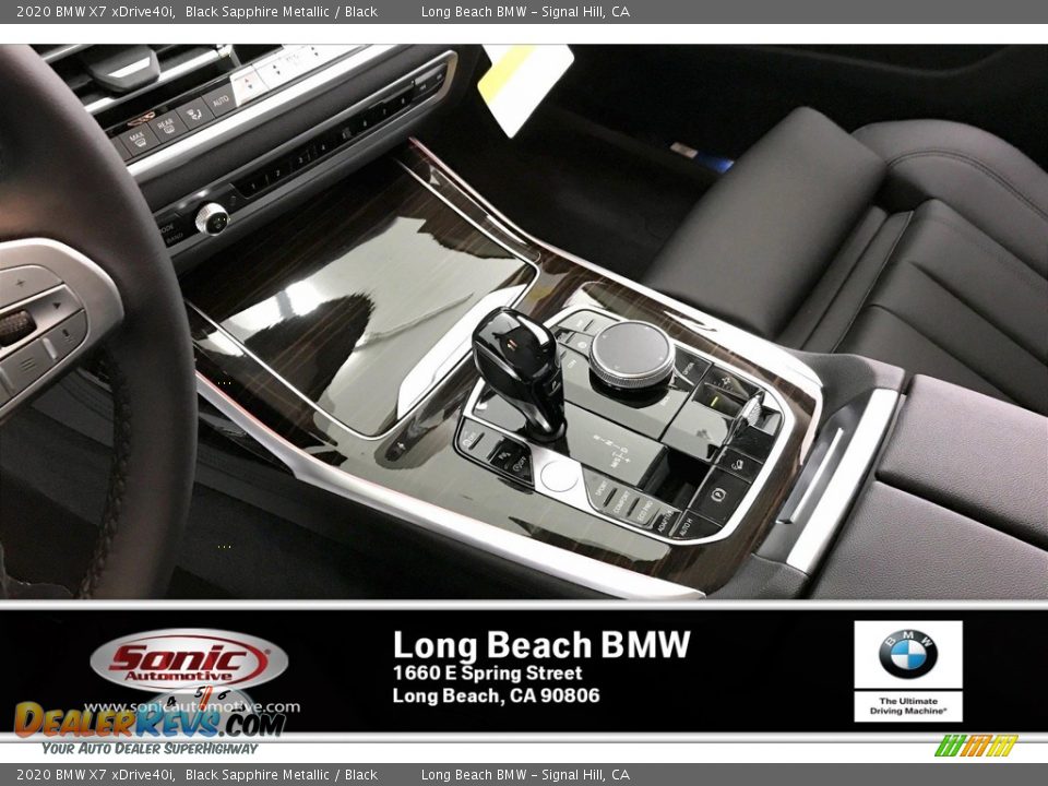 2020 BMW X7 xDrive40i Black Sapphire Metallic / Black Photo #6