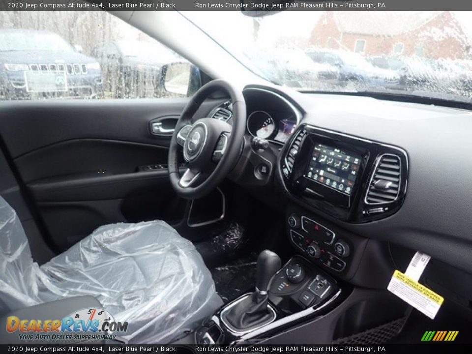2020 Jeep Compass Altitude 4x4 Laser Blue Pearl / Black Photo #11