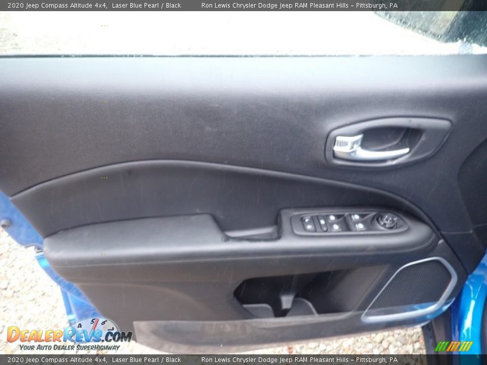 2020 Jeep Compass Altitude 4x4 Laser Blue Pearl / Black Photo #13