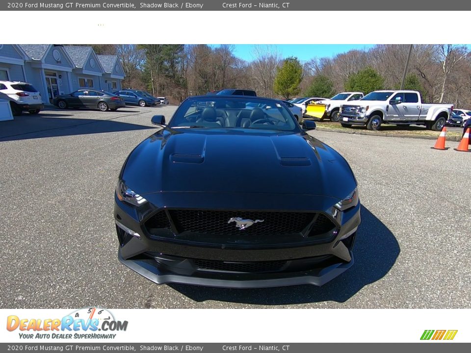 2020 Ford Mustang GT Premium Convertible Shadow Black / Ebony Photo #2