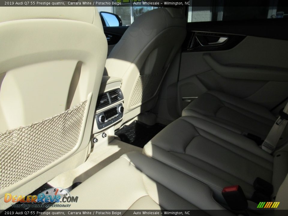 2019 Audi Q7 55 Prestige quattro Carrara White / Pistachio Beige Photo #10