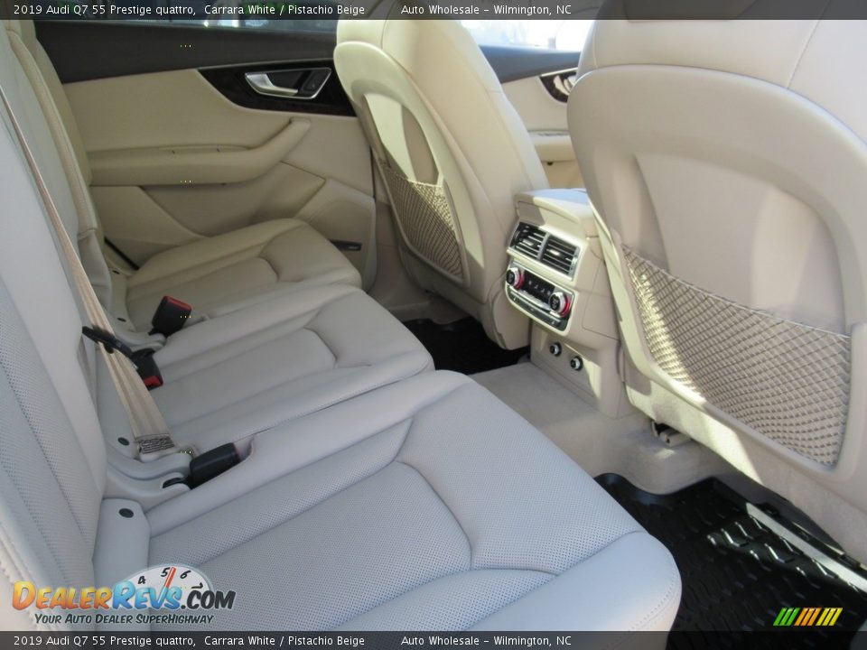 Rear Seat of 2019 Audi Q7 55 Prestige quattro Photo #12
