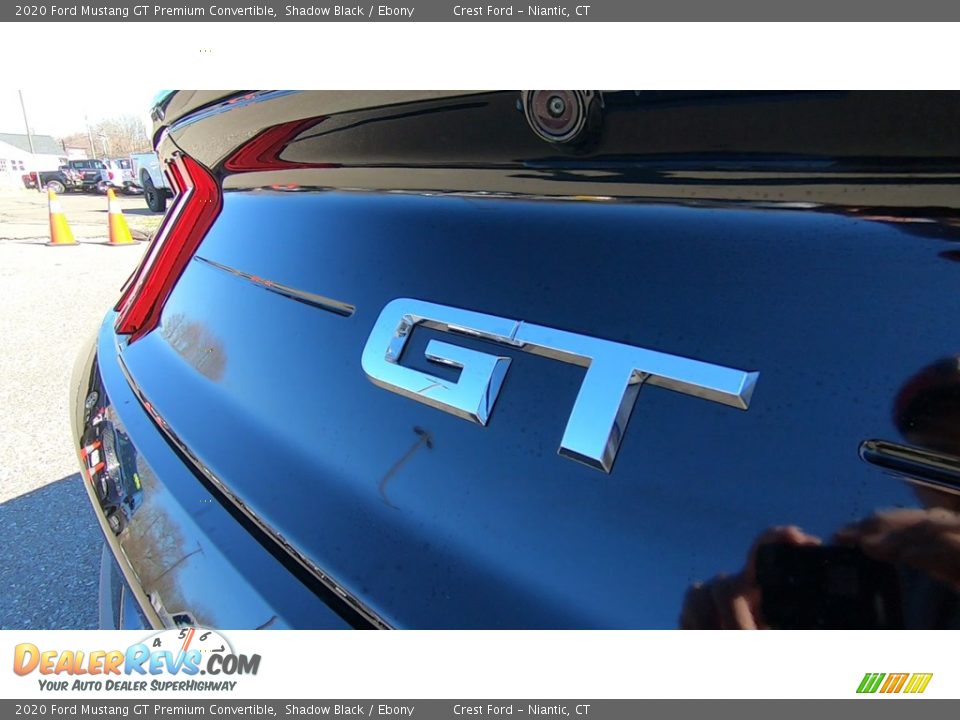 2020 Ford Mustang GT Premium Convertible Shadow Black / Ebony Photo #9