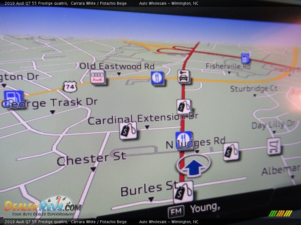 Navigation of 2019 Audi Q7 55 Prestige quattro Photo #16