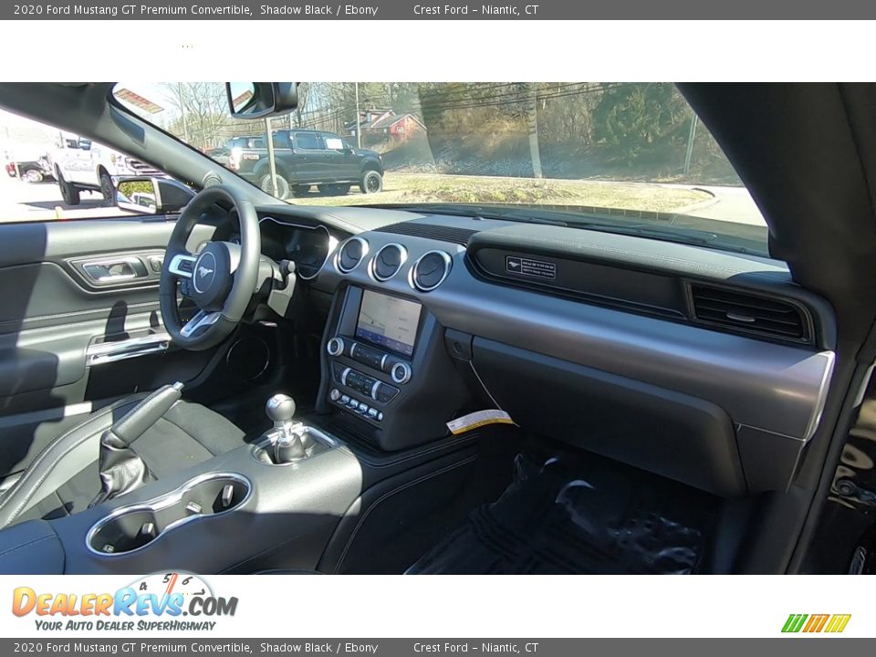 2020 Ford Mustang GT Premium Convertible Shadow Black / Ebony Photo #23