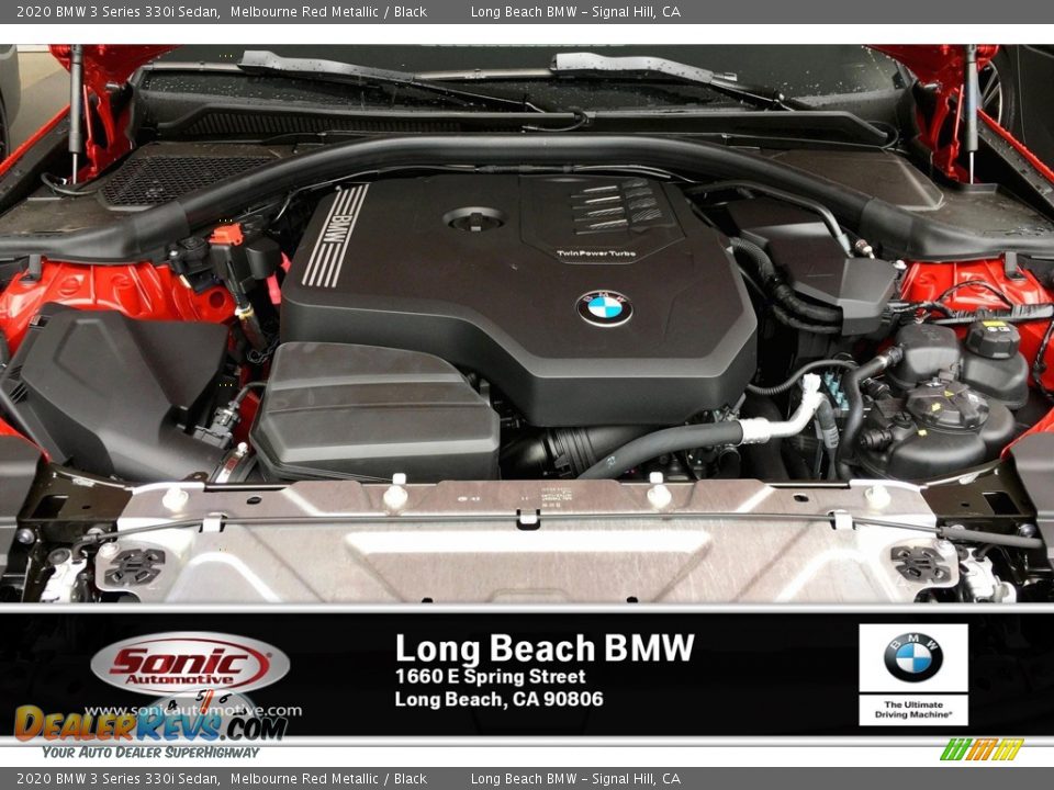 2020 BMW 3 Series 330i Sedan Melbourne Red Metallic / Black Photo #8