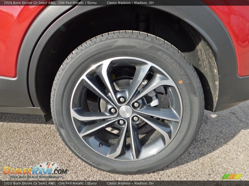 2020 Buick Encore GX Select AWD Chili Red Metallic / Ebony Photo #9