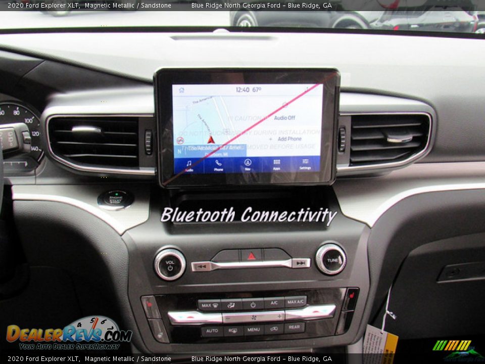 2020 Ford Explorer XLT Magnetic Metallic / Sandstone Photo #20