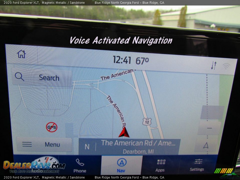 2020 Ford Explorer XLT Magnetic Metallic / Sandstone Photo #22