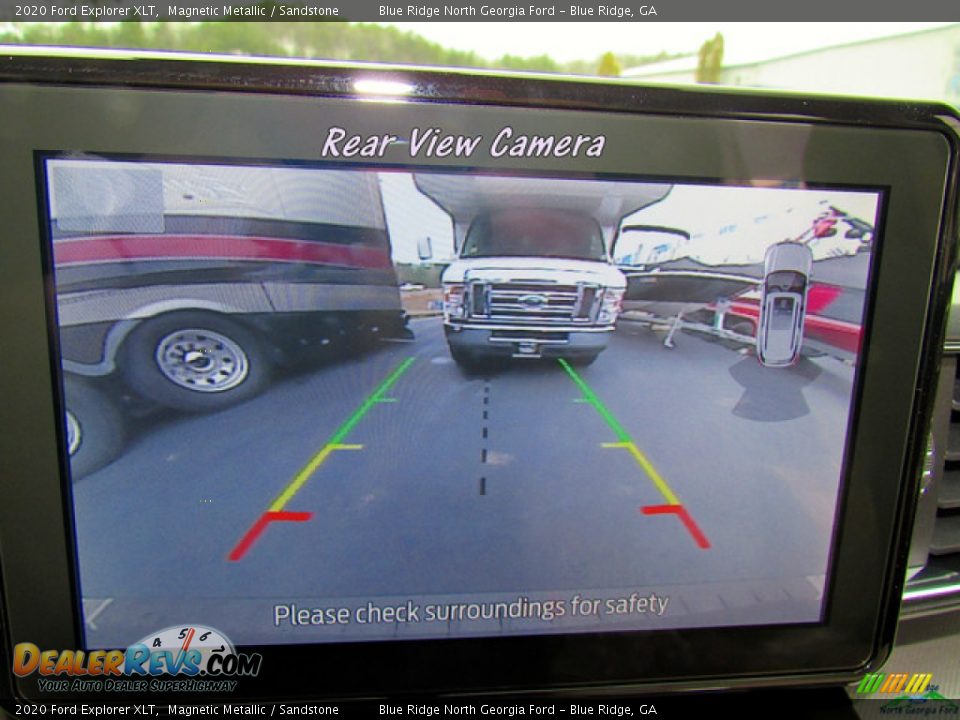 2020 Ford Explorer XLT Magnetic Metallic / Sandstone Photo #23