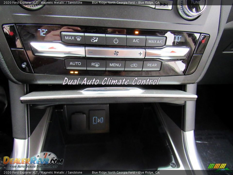 2020 Ford Explorer XLT Magnetic Metallic / Sandstone Photo #24