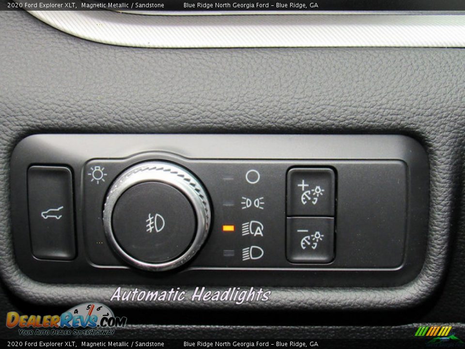 2020 Ford Explorer XLT Magnetic Metallic / Sandstone Photo #25