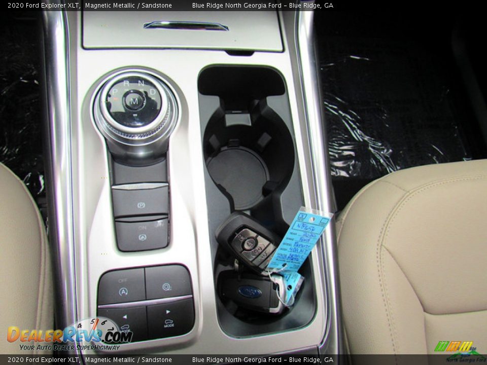 2020 Ford Explorer XLT Magnetic Metallic / Sandstone Photo #26