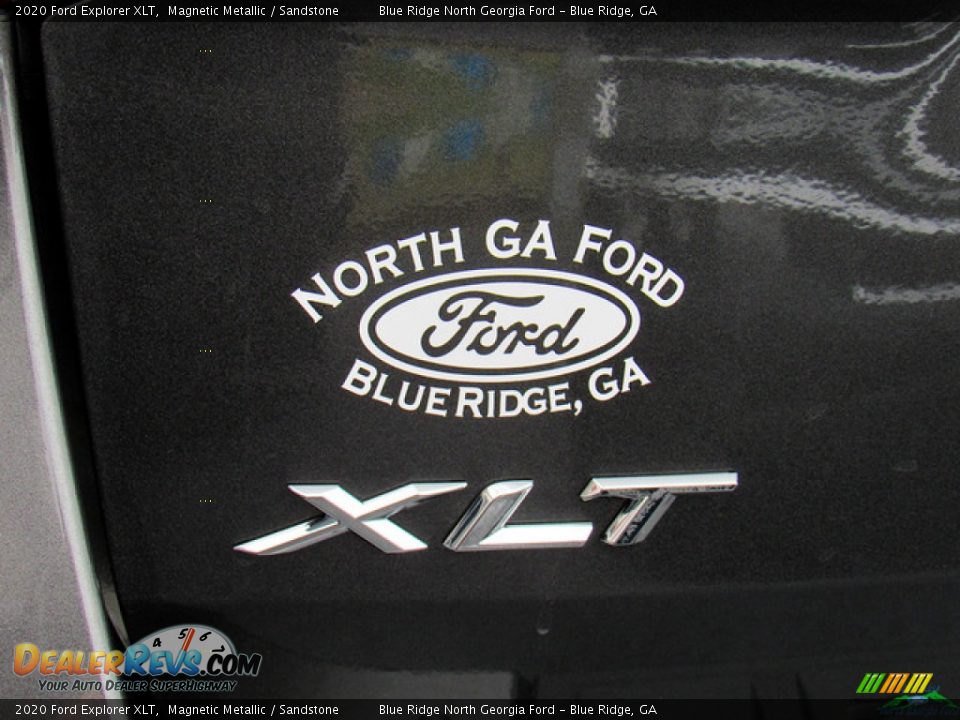 2020 Ford Explorer XLT Magnetic Metallic / Sandstone Photo #36