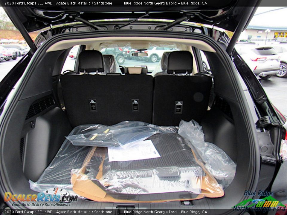2020 Ford Escape SEL 4WD Agate Black Metallic / Sandstone Photo #13
