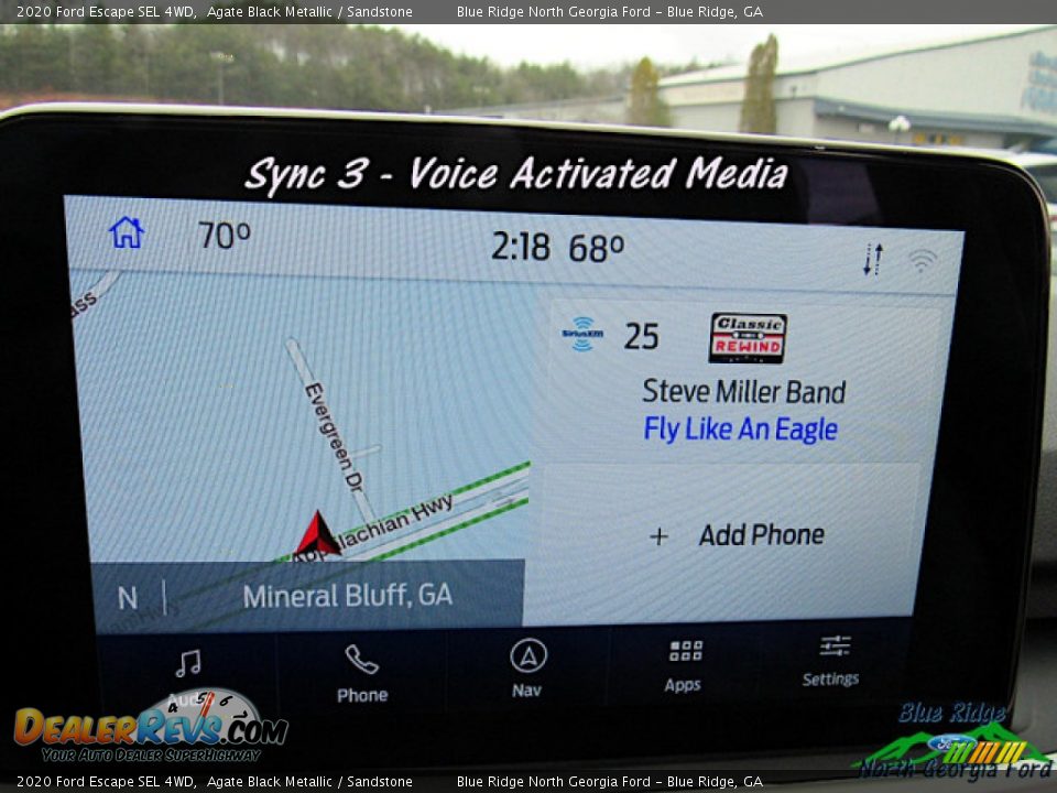 2020 Ford Escape SEL 4WD Agate Black Metallic / Sandstone Photo #19