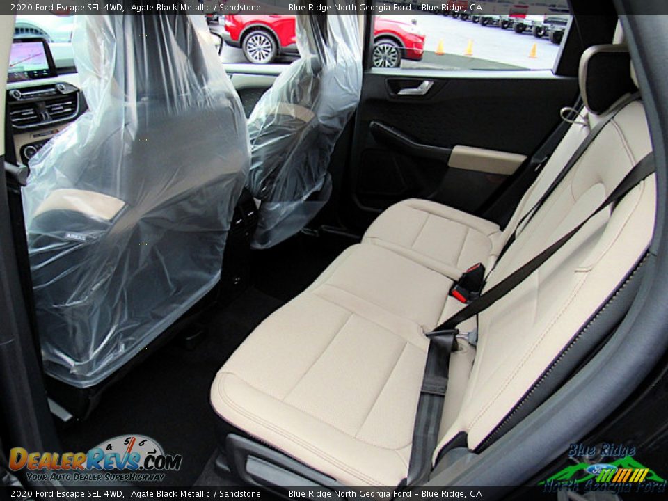 2020 Ford Escape SEL 4WD Agate Black Metallic / Sandstone Photo #29