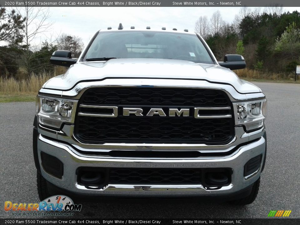 2020 Ram 5500 Tradesman Crew Cab 4x4 Chassis Bright White / Black/Diesel Gray Photo #3