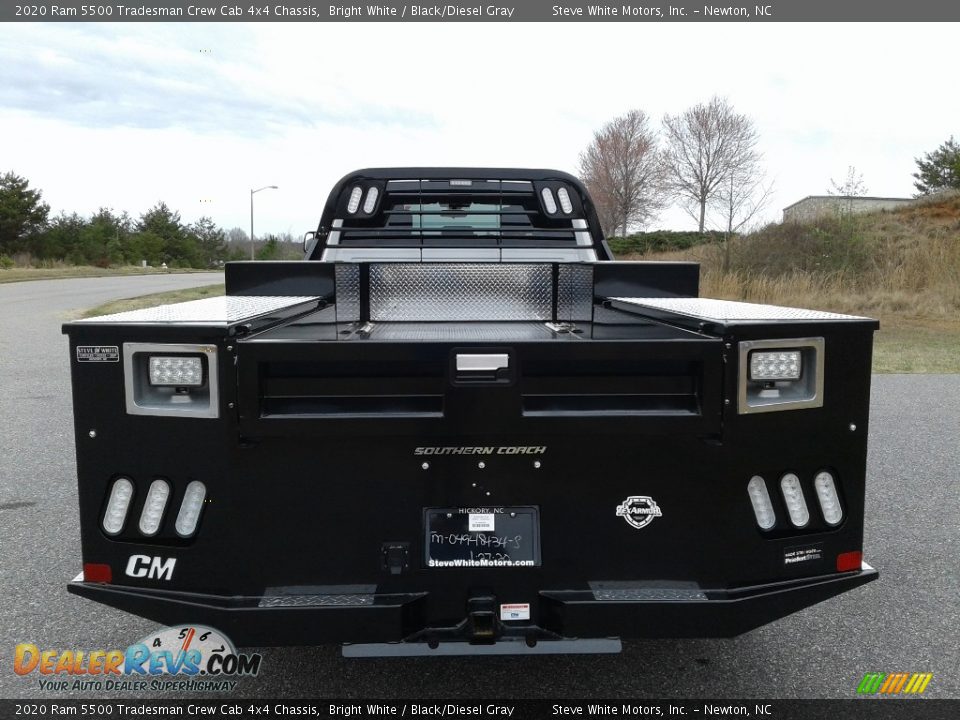 2020 Ram 5500 Tradesman Crew Cab 4x4 Chassis Bright White / Black/Diesel Gray Photo #8