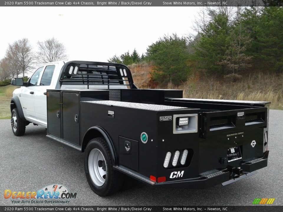 2020 Ram 5500 Tradesman Crew Cab 4x4 Chassis Bright White / Black/Diesel Gray Photo #9