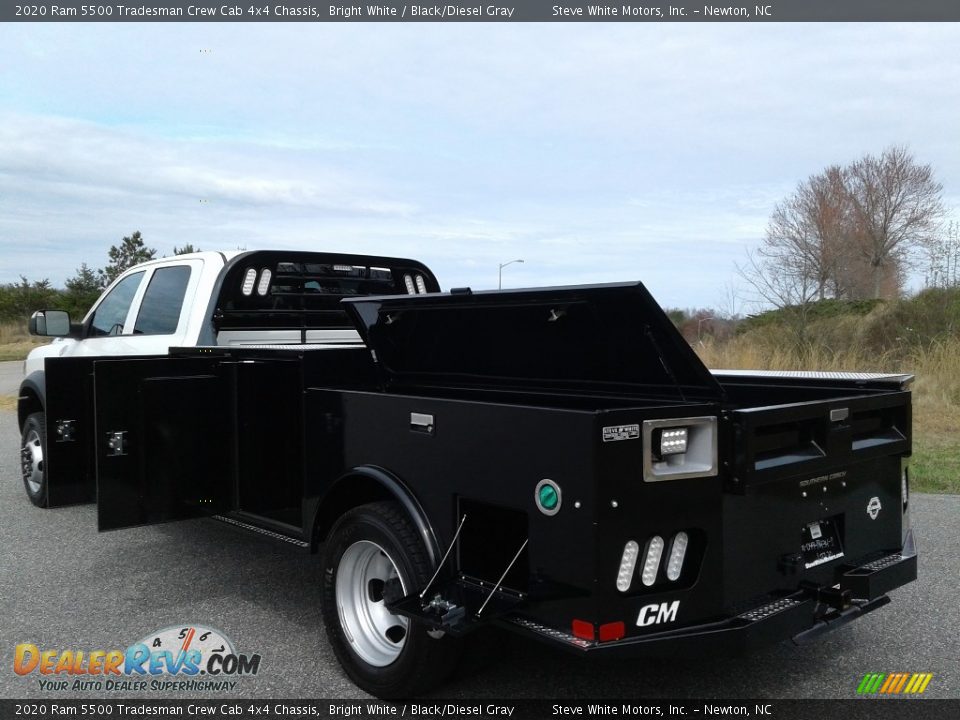 2020 Ram 5500 Tradesman Crew Cab 4x4 Chassis Bright White / Black/Diesel Gray Photo #10