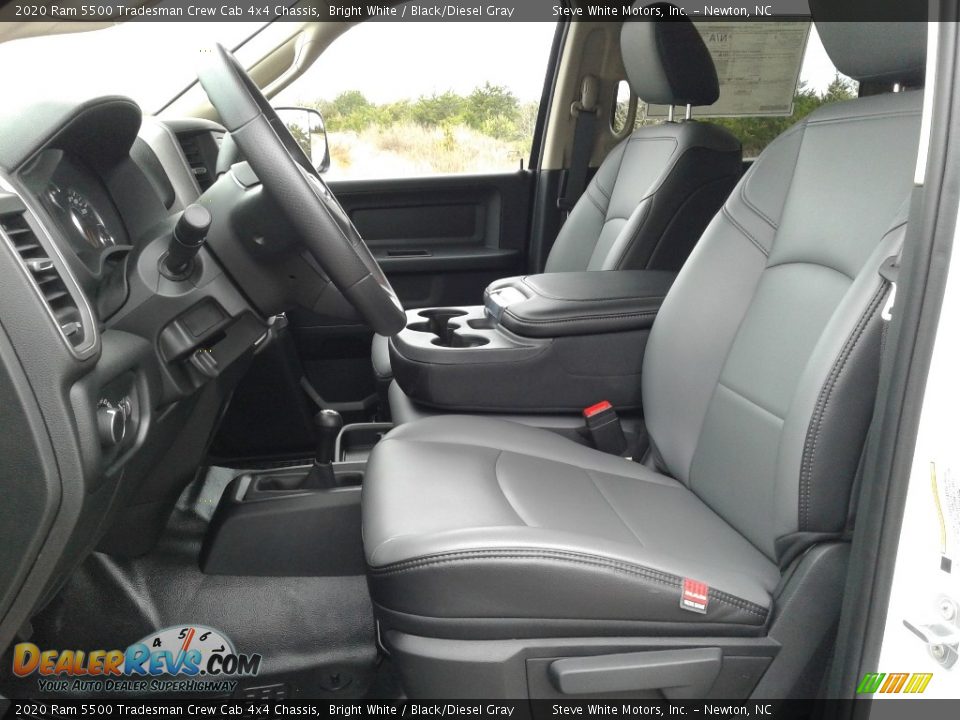 2020 Ram 5500 Tradesman Crew Cab 4x4 Chassis Bright White / Black/Diesel Gray Photo #22