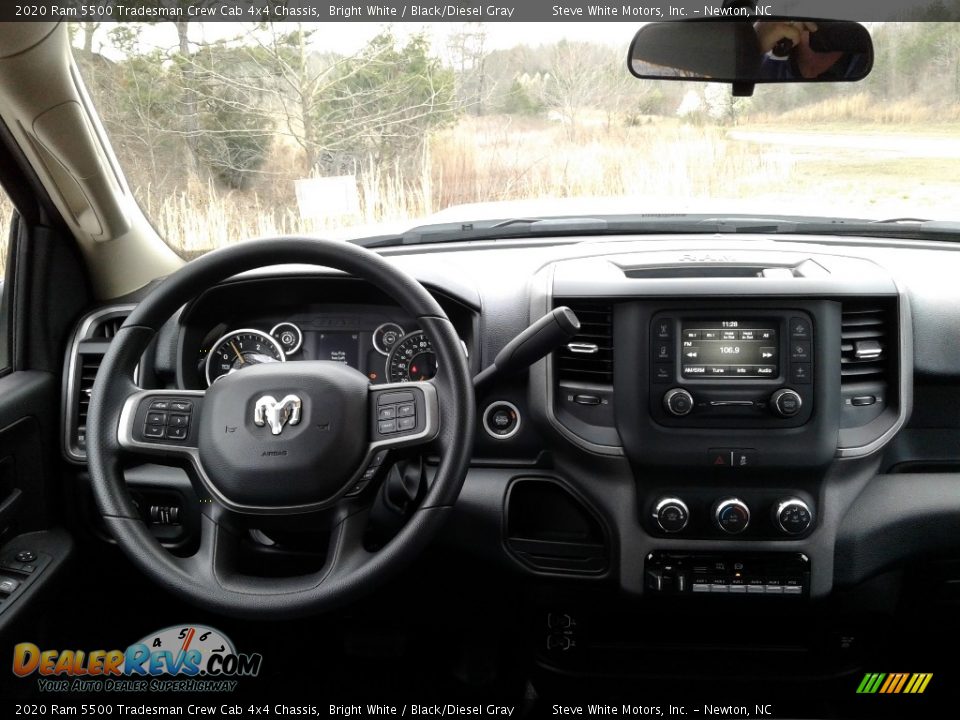 2020 Ram 5500 Tradesman Crew Cab 4x4 Chassis Bright White / Black/Diesel Gray Photo #24