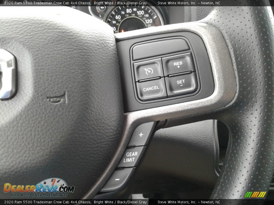 2020 Ram 5500 Tradesman Crew Cab 4x4 Chassis Bright White / Black/Diesel Gray Photo #31