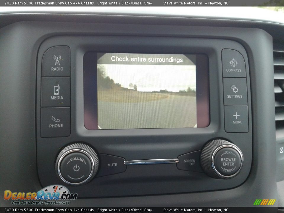 2020 Ram 5500 Tradesman Crew Cab 4x4 Chassis Bright White / Black/Diesel Gray Photo #35
