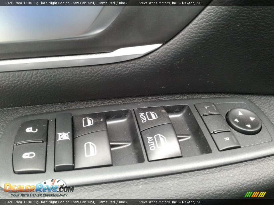 2020 Ram 1500 Big Horn Night Edition Crew Cab 4x4 Flame Red / Black Photo #12