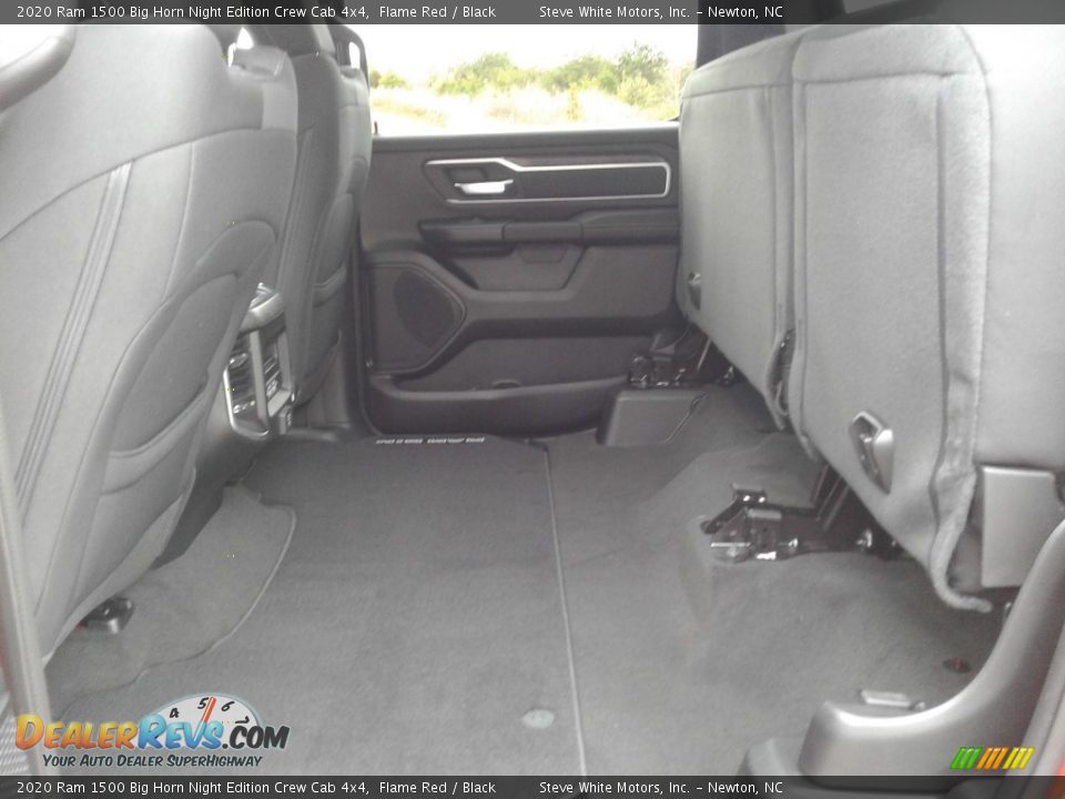 Rear Seat of 2020 Ram 1500 Big Horn Night Edition Crew Cab 4x4 Photo #16