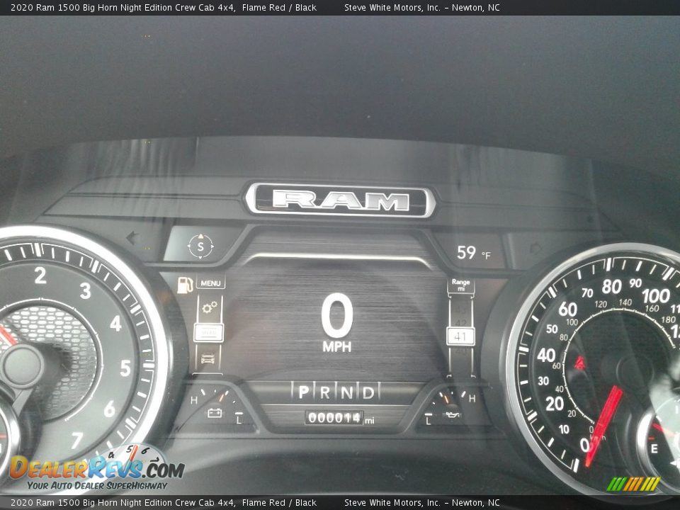 2020 Ram 1500 Big Horn Night Edition Crew Cab 4x4 Gauges Photo #22