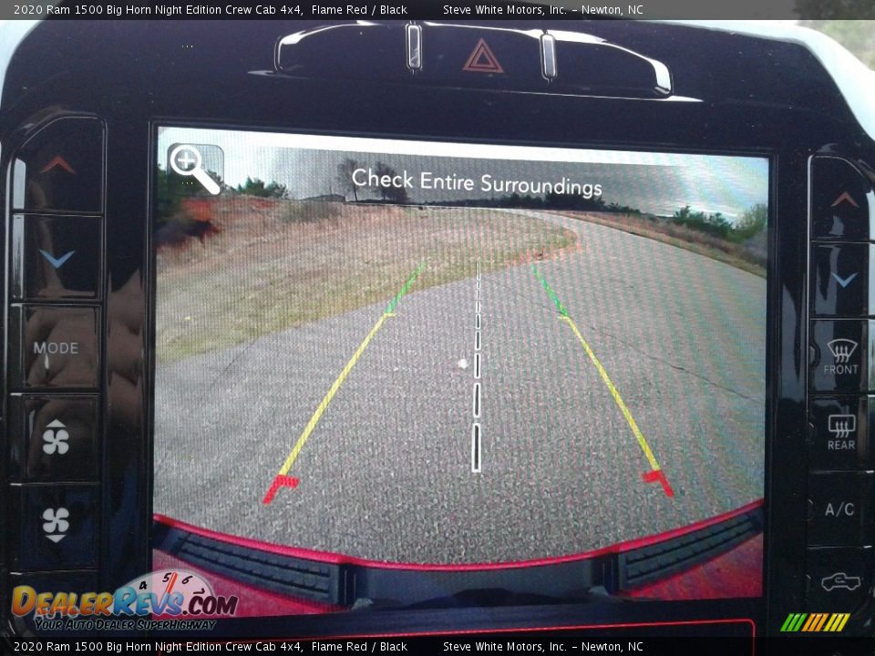 2020 Ram 1500 Big Horn Night Edition Crew Cab 4x4 Flame Red / Black Photo #27