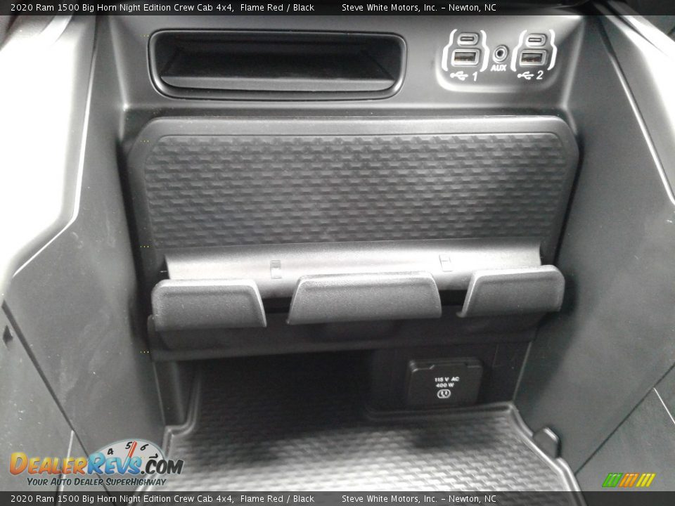 2020 Ram 1500 Big Horn Night Edition Crew Cab 4x4 Flame Red / Black Photo #29