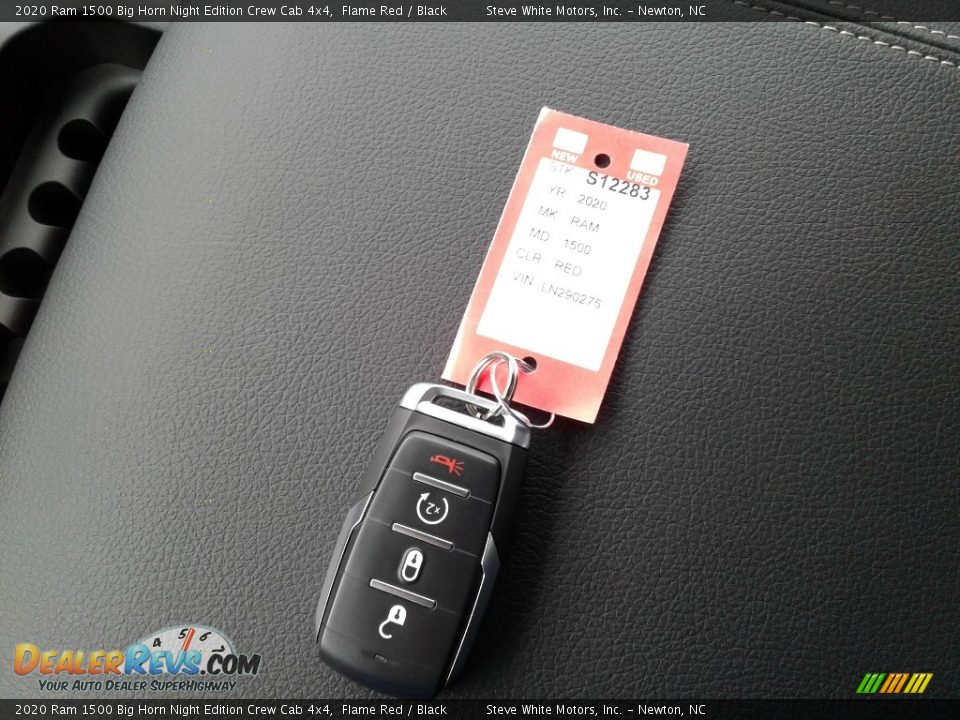 2020 Ram 1500 Big Horn Night Edition Crew Cab 4x4 Flame Red / Black Photo #34