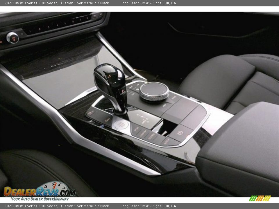 2020 BMW 3 Series 330i Sedan Glacier Silver Metallic / Black Photo #6