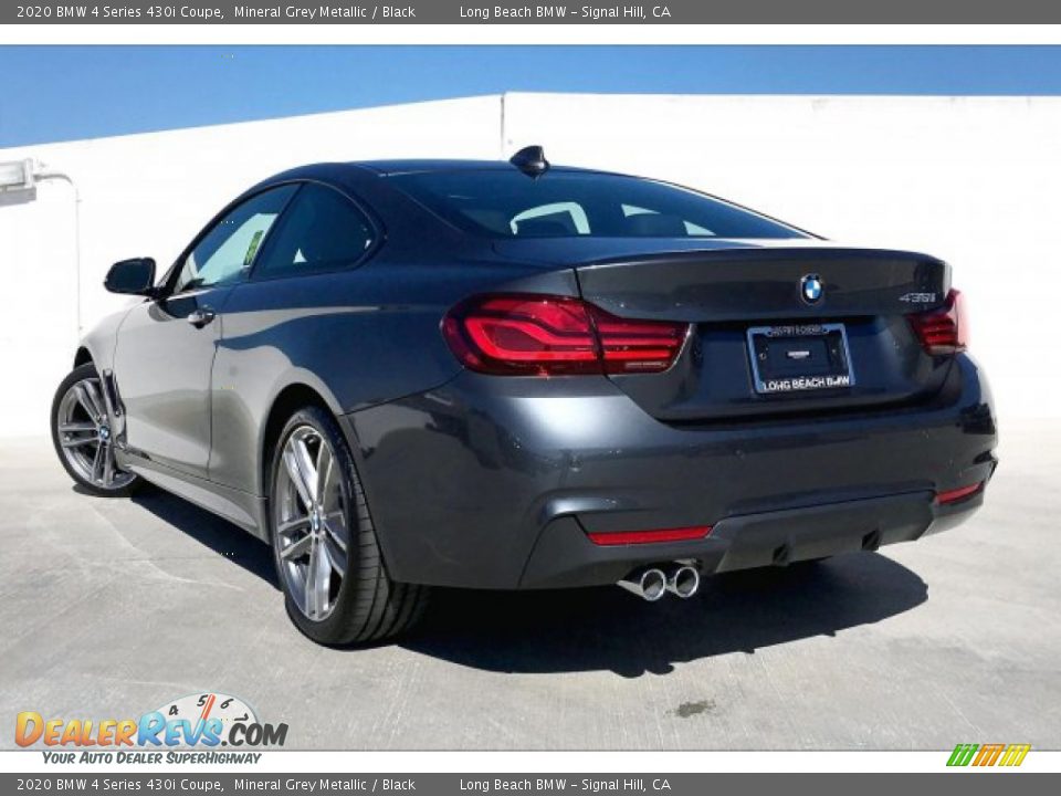 2020 BMW 4 Series 430i Coupe Mineral Grey Metallic / Black Photo #2