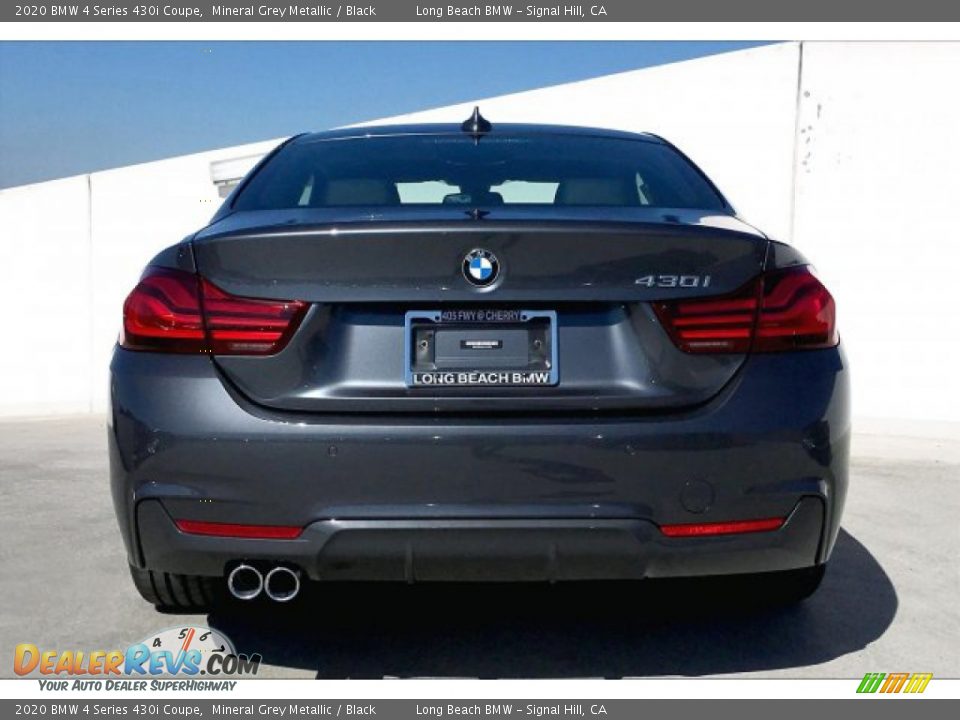 2020 BMW 4 Series 430i Coupe Mineral Grey Metallic / Black Photo #3
