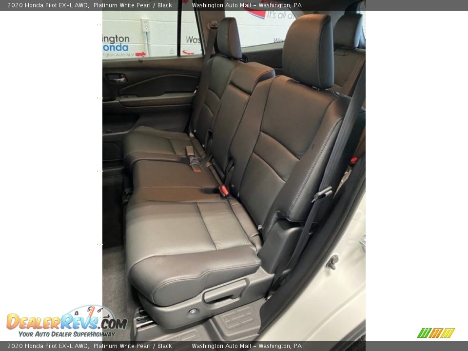 2020 Honda Pilot EX-L AWD Platinum White Pearl / Black Photo #18