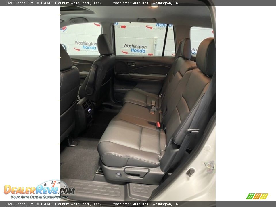2020 Honda Pilot EX-L AWD Platinum White Pearl / Black Photo #19
