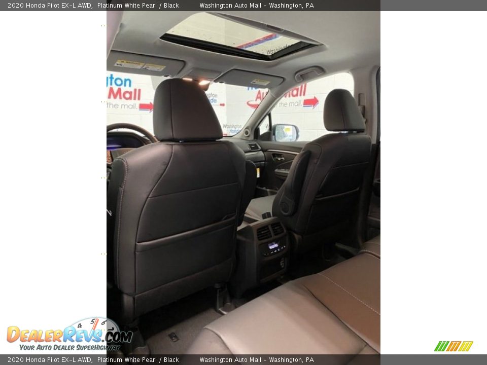 2020 Honda Pilot EX-L AWD Platinum White Pearl / Black Photo #20