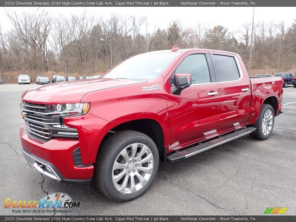 Front 3/4 View of 2020 Chevrolet Silverado 1500 High Country Crew Cab 4x4 Photo #1