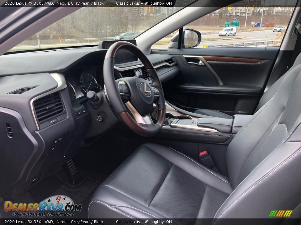 2020 Lexus RX 350L AWD Nebula Gray Pearl / Black Photo #2